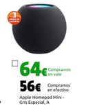 Oferta de Apple Homepod Mini - Gris Espacial, A por 56€ en CeX