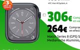 Oferta de Watch Series 8 (GPS) SIN CORREA, Medianoche Aluminio, 41mm, A por 264€ en CeX