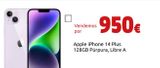 Oferta de Apple iPhone 14 Plus 128GB Púrpura, Libre A por 950€ en CeX