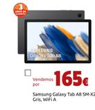Oferta de Samsung Galaxy Tab A8 SM-X200 32GB 10.5" Gris, WiFi A por 165€ en CeX