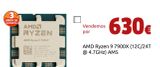 Oferta de AMD Ryzen 9 7900X (12C/24T @ 4.7GHz) AM5 por 630€ en CeX