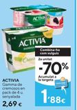 Oferta de Yogur Activia por 2,69€ en Caprabo