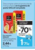 Oferta de Macarrones Gallo por 2,44€ en Caprabo