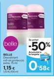 Oferta de Desodorante roll on Belle por 1,15€ en Caprabo