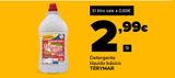 Oferta de Detergente líquido básico TERYMAR por 2,99€ en Supeco