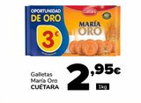 Oferta de Galletas María Oro CUÉTARA por 2,95€ en Supeco