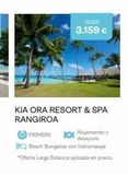 Oferta de Spa  por 3159€ en Tui Travel PLC