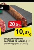Oferta de Chorizo Premium en Supermercados MAS