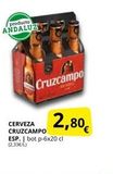 Oferta de Cerveza Cruzcampo en Supermercados MAS