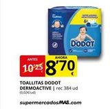 Oferta de Toallitas Dodot en Supermercados MAS