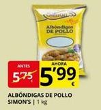 Oferta de Albóndigas de pollo  en Supermercados MAS