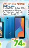 Oferta de Smartphones Alcatel  por 74€ en Master Cadena