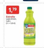 Oferta de 1,79  Estrella Lejía limón, 1,43 L (11=1,25 €)  ESTRELLA  en Suma Supermercados
