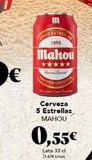 Oferta de Cerveza Mahou en Gadis