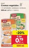 Oferta de Cremas vegetales Kania por 0,79€ en Lidl