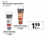 Oferta de Masilla Parkside por 1,99€ en Lidl