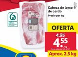 Oferta de Cabeza de lomo por 4,55€ en Lidl