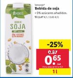 Oferta de Bebida de soja Vemondo por 0,65€ en Lidl