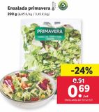 Oferta de Ensaladas por 0,69€ en Lidl