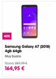 Oferta de Samsung Galaxy A7 Samsung por 164,95€ en Cash Converters