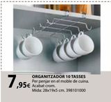 Oferta de Organizador de cocina por 7,95€ en Fes Més