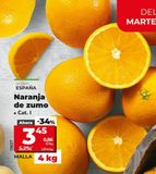 Oferta de NARANJA DE ZUMO por 3,45€ en Maxi Dia