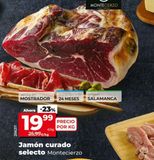 Oferta de JAMON CURADO SELECTO por 19,99€ en Maxi Dia
