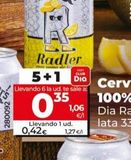Oferta de Cerveza con limón Dia por 0,35€ en Dia Market
