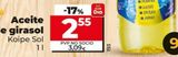 Oferta de Aceite de girasol koipesol por 2,55€ en Dia Market