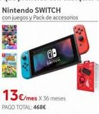 Oferta de Nintendo Switch nintendo SWITCH en Vodafone