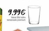 Oferta de 9.99€  Vasos 50cl sidra tensionado premium  en Comerco Cash & Carry