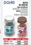 Oferta de Clips Cristal por 3,52€ en Carlin