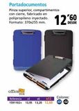 Oferta de Portadocumentos  en Folder