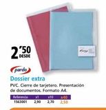 Oferta de Dossiers pardo en Folder