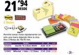 Oferta de Post-it  en Folder