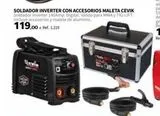 Oferta de Soldador inverter  por 119€ en Coferdroza