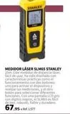 Oferta de Medidor láser Stanley en Coferdroza