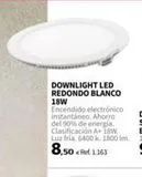 Oferta de Downlight led  en Coferdroza