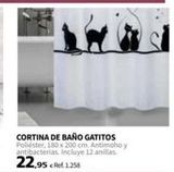 Oferta de Cortina de baño  en Coferdroza