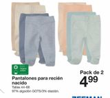 Oferta de Pantalones bebé por 4,99€ en ZEEMAN