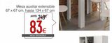 Oferta de Mesa auxiliar por 83€ en ATRAPAmuebles