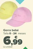 Oferta de Gorra bebé por 6,99€ en Carrefour