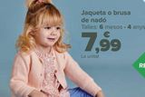 Oferta de Chaqueta o blusa bebé por 7,99€ en Carrefour