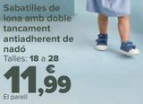 Oferta de Lona doble cierre antiadherente bebé por 11,99€ en Carrefour