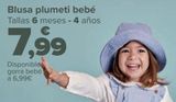 Oferta de Blusa plumeti bebé por 7,99€ en Carrefour