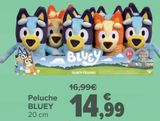 Oferta de Peluche BLUEY  por 14,99€ en Carrefour