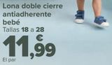 Oferta de Lona doble cierre antiadherente bebé por 11,99€ en Carrefour
