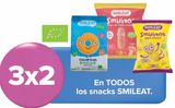 Oferta de En TODOS los snack SMILEAT  en Carrefour