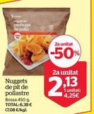 Oferta de Nuggets de pechuga de pollo por 3,99€ en La Sirena