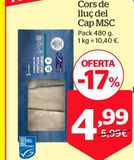 Oferta de Corazones de merluza del Cabo MSC por 4,99€ en La Sirena
